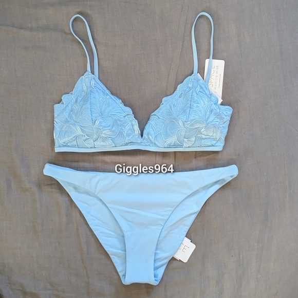 l*space Other - L*Space Jean Camacho Bikini Set Sky Blue